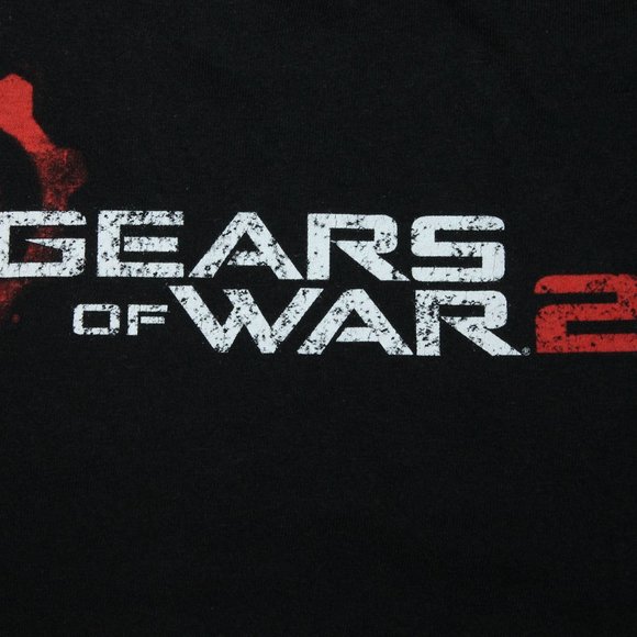 2x BNWOT 2007-08 Gears Of War 1& 2 Video Game Promo Shirts - Picture 9 of 9